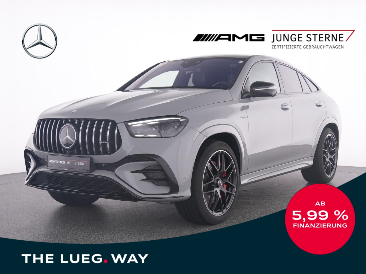 GLE 53 4M+Coupé Pano+AHK+MBeam+Airm+Sound+KeyGo+